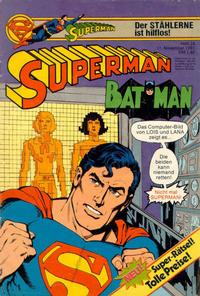 Cover Thumbnail for Superman (Egmont Ehapa, 1966 series) #23/1981