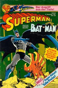 Cover Thumbnail for Superman (Egmont Ehapa, 1966 series) #25/1981