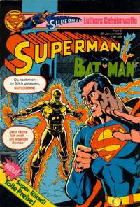 Cover Thumbnail for Superman (Egmont Ehapa, 1966 series) #2/1982