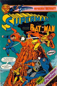 Cover Thumbnail for Superman (Egmont Ehapa, 1966 series) #7/1982