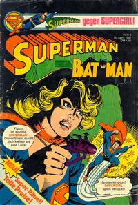 Cover Thumbnail for Superman (Egmont Ehapa, 1966 series) #8/1982