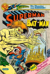 Cover Thumbnail for Superman (Egmont Ehapa, 1966 series) #17/1982
