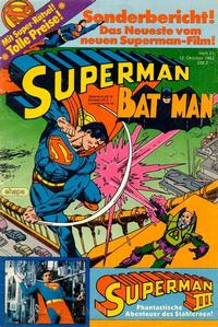 Cover Thumbnail for Superman (Egmont Ehapa, 1966 series) #21/1983