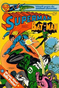 Cover for Superman (Egmont Ehapa, 1966 series) #24/1983