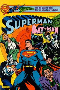 Cover Thumbnail for Superman (Egmont Ehapa, 1966 series) #20/1984