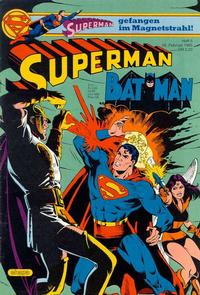 Cover Thumbnail for Superman (Egmont Ehapa, 1966 series) #5/1985