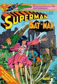 Cover Thumbnail for Superman (Egmont Ehapa, 1966 series) #15/1985