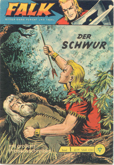 Cover for Falk, Ritter ohne Furcht und Tadel (Lehning, 1963 series) #1