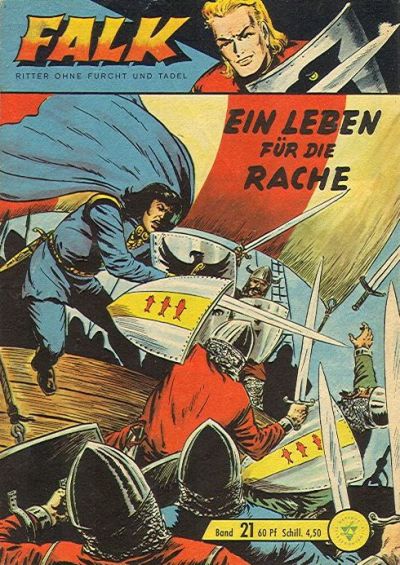 Cover for Falk, Ritter ohne Furcht und Tadel (Lehning, 1963 series) #21