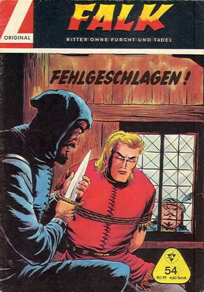 Cover for Falk, Ritter ohne Furcht und Tadel (Lehning, 1963 series) #54