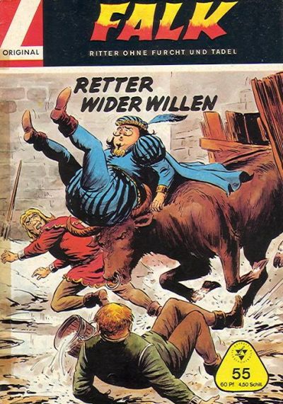 Cover for Falk, Ritter ohne Furcht und Tadel (Lehning, 1963 series) #55