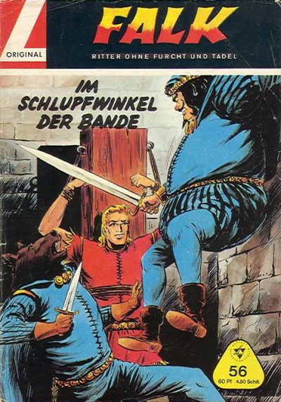 Cover for Falk, Ritter ohne Furcht und Tadel (Lehning, 1963 series) #56