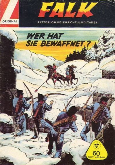 Cover for Falk, Ritter ohne Furcht und Tadel (Lehning, 1963 series) #60