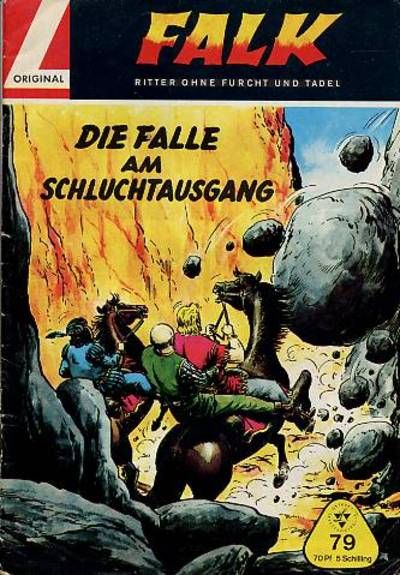 Cover for Falk, Ritter ohne Furcht und Tadel (Lehning, 1963 series) #79
