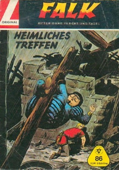 Cover for Falk, Ritter ohne Furcht und Tadel (Lehning, 1963 series) #86