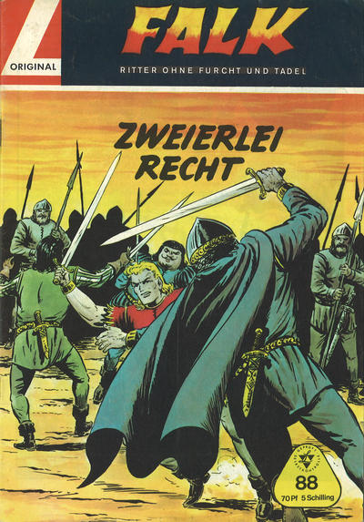 Cover for Falk, Ritter ohne Furcht und Tadel (Lehning, 1963 series) #88