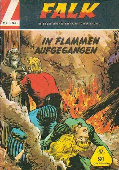 Cover for Falk, Ritter ohne Furcht und Tadel (Lehning, 1963 series) #91