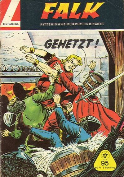 Cover for Falk, Ritter ohne Furcht und Tadel (Lehning, 1963 series) #95