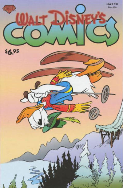 Cover for Walt Disney's Comics and Stories (Gemstone, 2003 series) #666