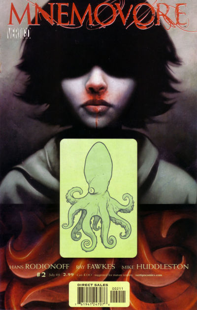 Cover for Mnemovore (DC, 2005 series) #2