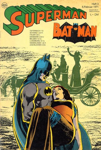 Cover for Superman (Egmont Ehapa, 1966 series) #3/1971