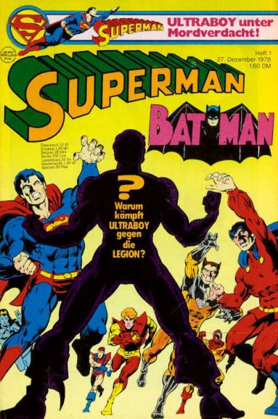 Cover for Superman (Egmont Ehapa, 1966 series) #1/1979