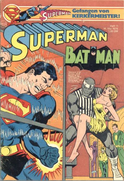Cover for Superman (Egmont Ehapa, 1966 series) #11/1979