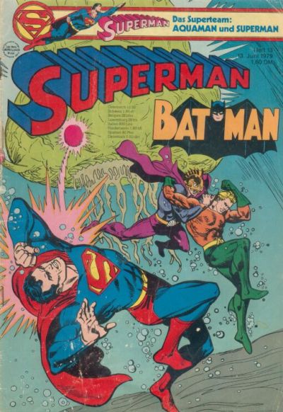 Cover for Superman (Egmont Ehapa, 1966 series) #13/1979