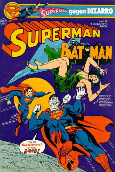 Cover for Superman (Egmont Ehapa, 1966 series) #17/1979