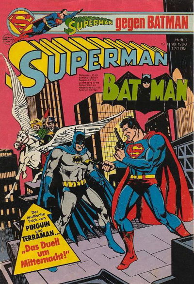 Cover for Superman (Egmont Ehapa, 1966 series) #6/1980
