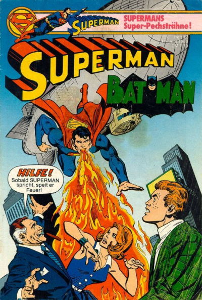 Cover for Superman (Egmont Ehapa, 1966 series) #12/1980