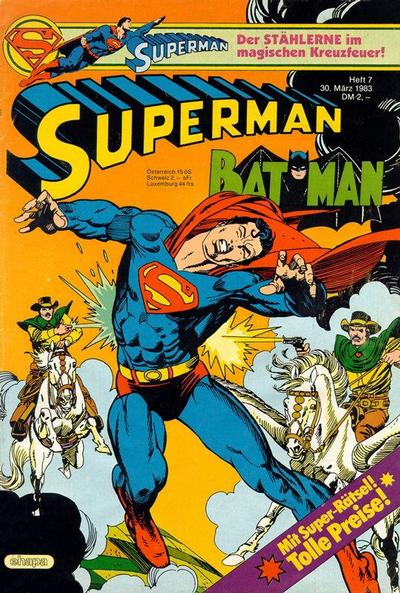 Cover for Superman (Egmont Ehapa, 1966 series) #7/1983