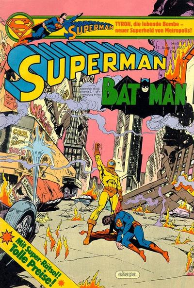 Cover for Superman (Egmont Ehapa, 1966 series) #17/1983