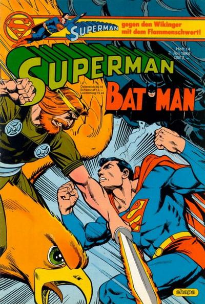 Cover for Superman (Egmont Ehapa, 1966 series) #14/1984