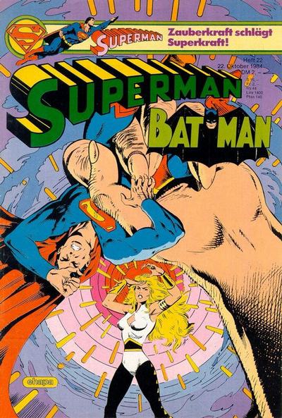 Cover for Superman (Egmont Ehapa, 1966 series) #22/1984