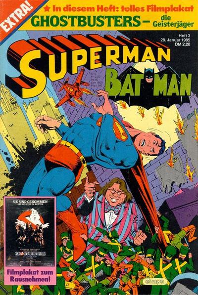Cover for Superman (Egmont Ehapa, 1966 series) #3/1985