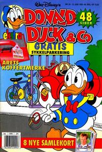Cover for Donald Duck & Co (Hjemmet / Egmont, 1948 series) #24/1993