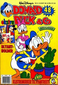 Cover for Donald Duck & Co (Hjemmet / Egmont, 1948 series) #34/1993