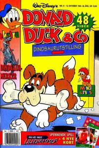 Cover for Donald Duck & Co (Hjemmet / Egmont, 1948 series) #41/1993