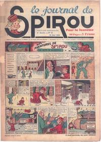 Cover for Le Journal de Spirou (Dupuis, 1938 series) #21/1939