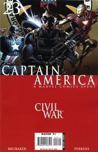 Cover Thumbnail for Captain America (Marvel, 2005 series) #23