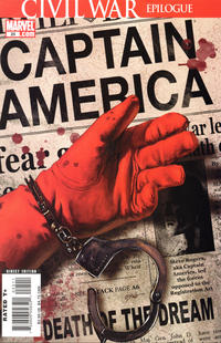 Cover Thumbnail for Captain America (Marvel, 2005 series) #25 [Direct Edition]