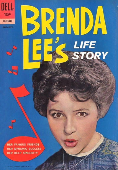 Cover for Brenda Lee Life Story (Dell, 1962 series) #[nn]