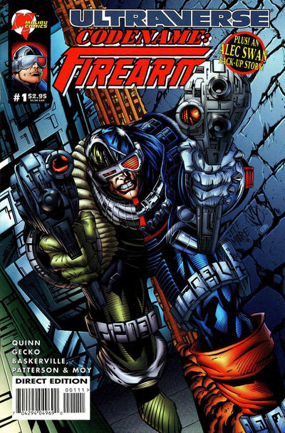 Cover for Codename: Firearm (Malibu, 1995 series) #1