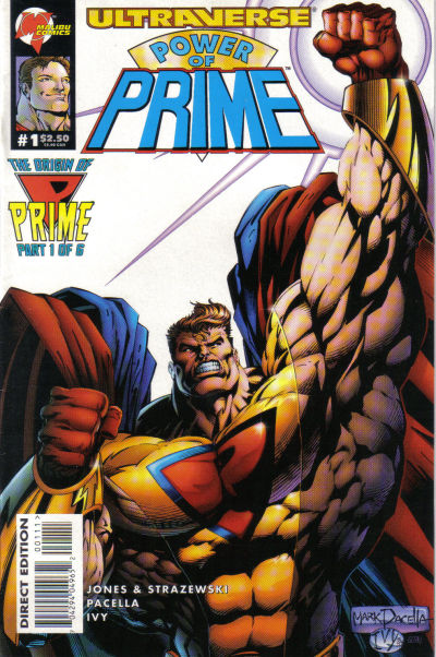 Cover for Power of Prime (Malibu, 1995 series) #1