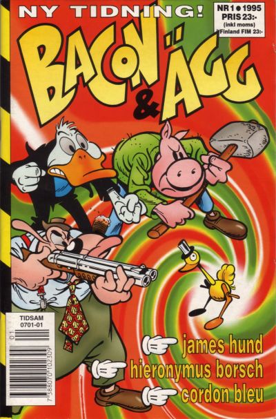 Cover for Bacon & Ägg (Semic, 1995 series) #1/1995