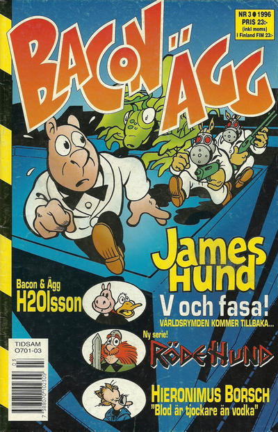 Cover for Bacon & Ägg (Semic, 1995 series) #3/1996