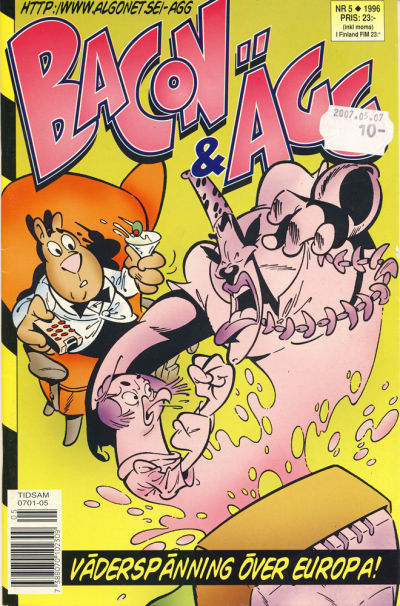 Cover for Bacon & Ägg (Semic, 1995 series) #5/1996