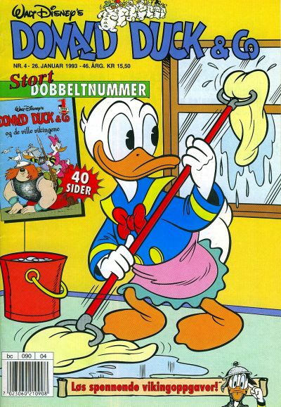 Cover for Donald Duck & Co (Hjemmet / Egmont, 1948 series) #4/1993