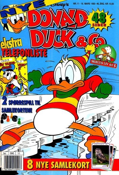 Cover for Donald Duck & Co (Hjemmet / Egmont, 1948 series) #11/1993